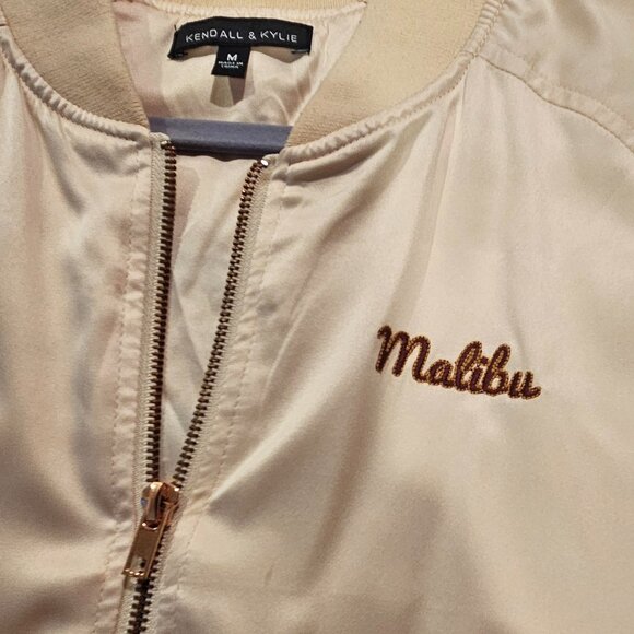 Kendall & Kylie Pink Satin Jacket - Picture 4 of 8